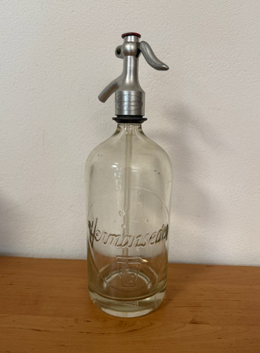 Alte siphon flasche - siphon,