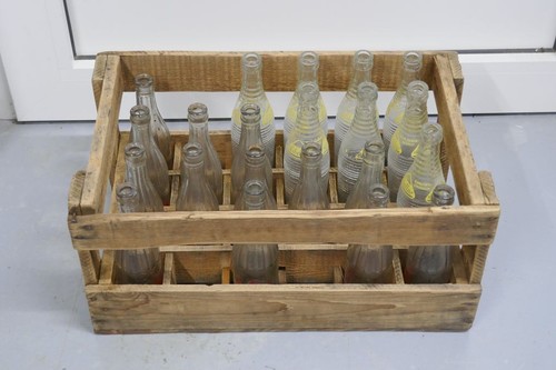 Alte limonade getränkekiste - alte,