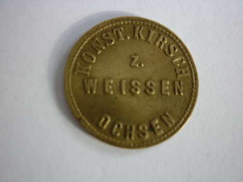 Ellwangen biermarke gasthaus - biermarke,