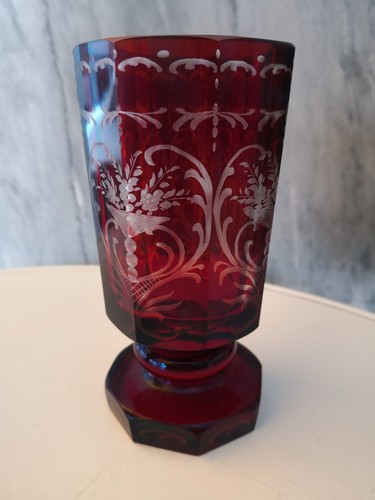 Antiker biedermeier pokal - biedermeier,