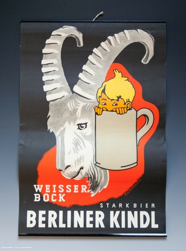 Seltenes altes plakat - altes, berliner