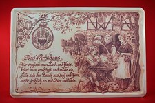 Blechschild Das Wirtshaus
