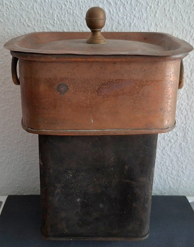 Antikes wasserschiff kupfer - antikes,