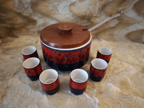 Vintage bowle fat - vintage, lava