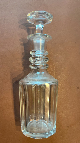 Alte glas karaffe - glas, mit